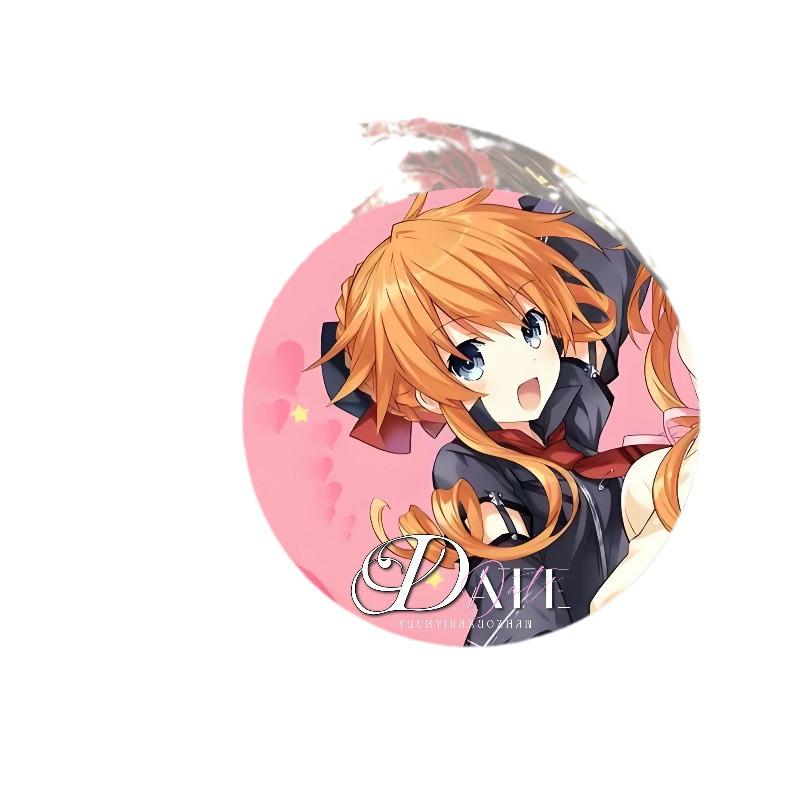 Date A Live Tokisaki Kurumi Tinplate Badge: Anime Brooch & Backpack Charm