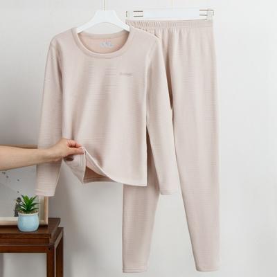 Herbst und Winter Damen Kaschmir Seide Thermounterwäsche Set Qiu Yi Qiu Hose Jugend Thermokleidung Unterhemd Bottoming Underwe