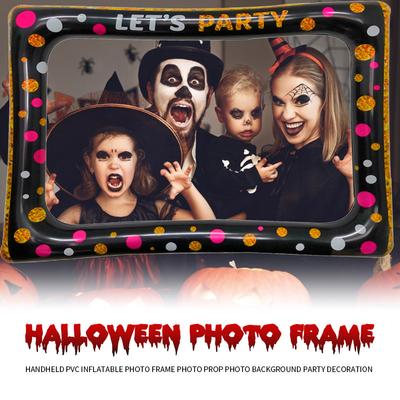 Blow Up Picture Frame Picture Selfie Frame Party Fun Photo Booth Prop PVC Inflatable Frame Photo Booth Props for Carnival Party
