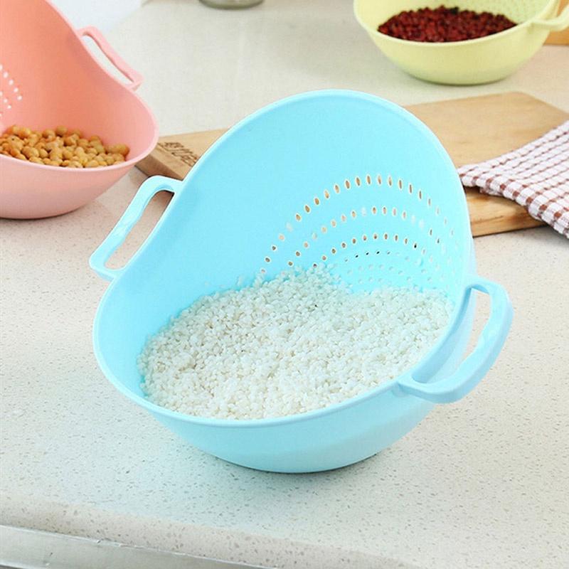 Strainer Rice Washer Kitchen Tools Vegetable Cleaning Container Basket Pretty