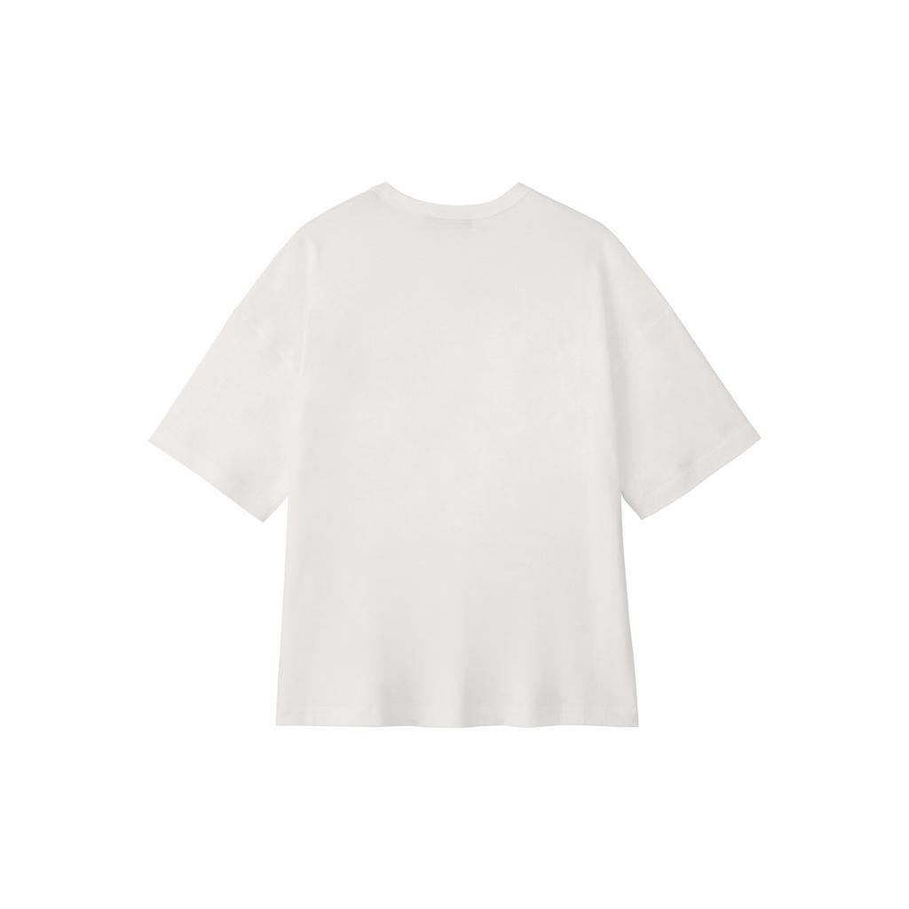 Onitsuka Tiger Solid Color Round Neck Short Sleeve T-Shirt Men tops 2181B284-101