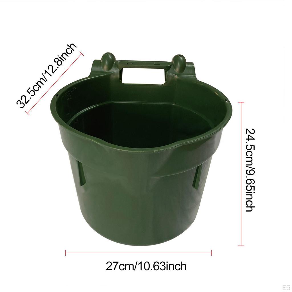 , Lightweight, Reinforced PP Hook-type Hanging Feeder Stall for Horses, Goats, And Dogs, with