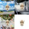 Acrylic Angel Car Interior Decor Pendant For Stylish Vehicle Accessories