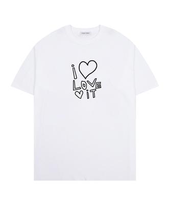 Eolaiteuaenggeul Loveit Loose Tee (White)