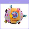 Baby Soft Plush Rattle Ball With Grasping Training For Newborn Sensory Development