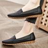 Ladies' Casual Shoes, Anti Slip Soft Soled Shallow Mouth Loafers, Spring and Summer Styles, Lightweight and Comfortable Flat Shoes for One Foot