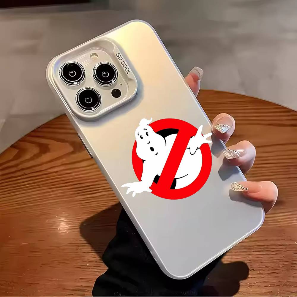 G-Ghostbusters Phone Case Color Silver Shell For IPhone 17 16 15 14 13 12 11 Pro Max Plus