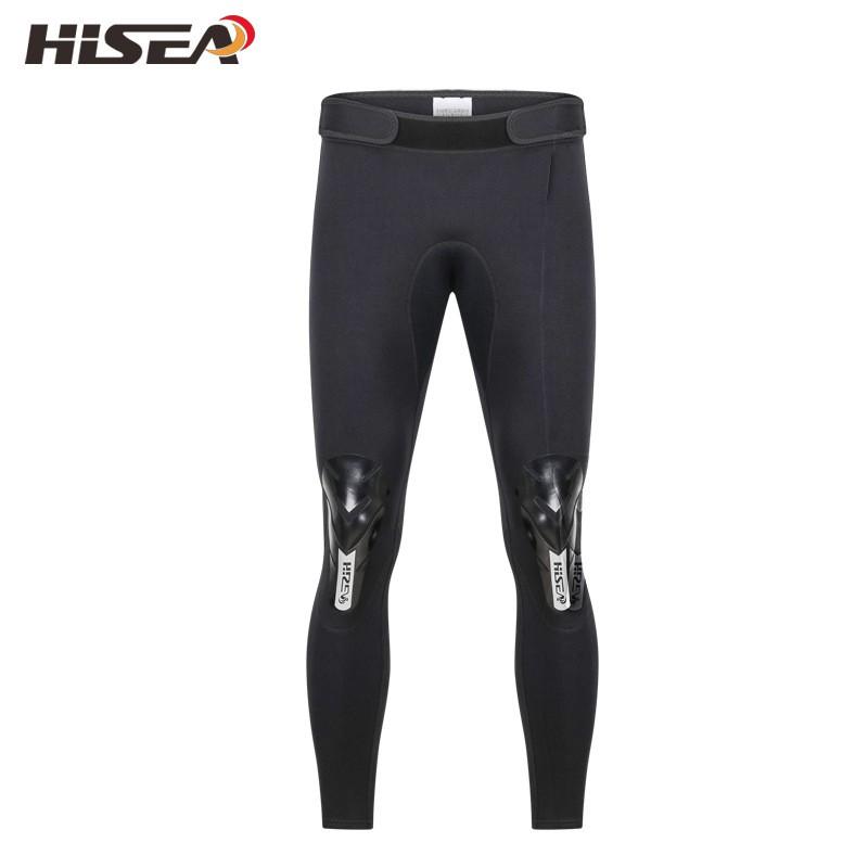 

2.5mm Diving Pants Men s Mid-waist Cold-proof Warm Swimming Outdoor Sports Split Suit Reinforced Velcro M