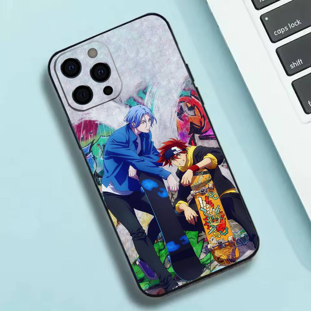 Чехол для телефона S-SK8 Аниме The InfinityS Силиконовый Мягкий Для IPhone 17 16 15 14 13 12 11 X XR Plus Pro Max Plus iPhone15promax