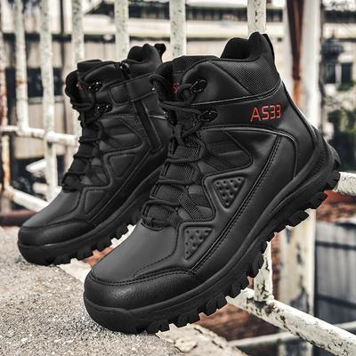 Men Tactical Boots Breathable Waterproof Climbing Shoes Outdoor Military Size Boot Male Ankle Plus Motorcycle Brand Hiking Shoes