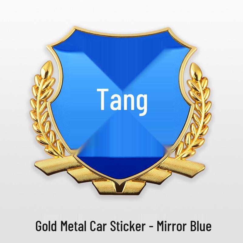BYD Tang EV/PRO/PLUS Wheat Ear Side Fender Emblem Decorative Metal Sticker