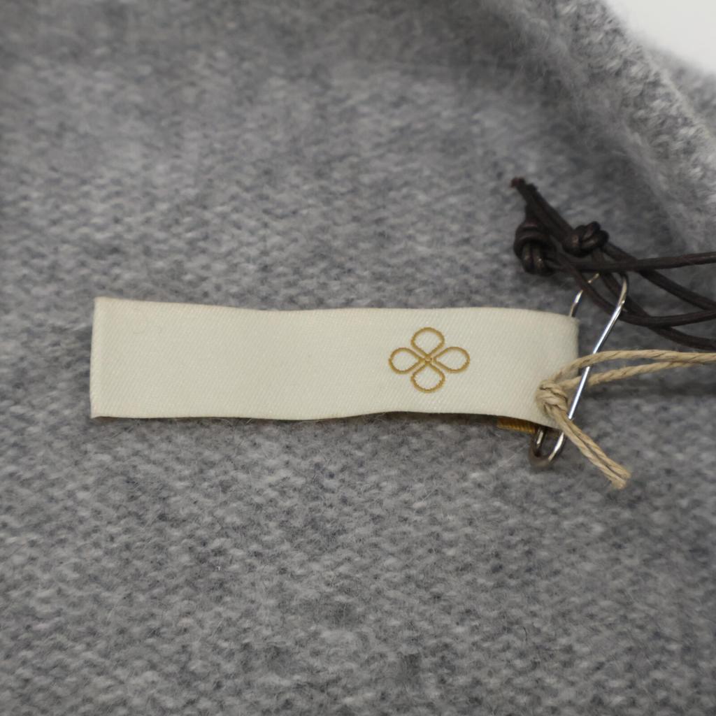 TOYOBOSHI Ito-Goromo Melange Light Gray 09IT-BC0004 Cashmere100 Knit Sweater Tops 2 grayUsed