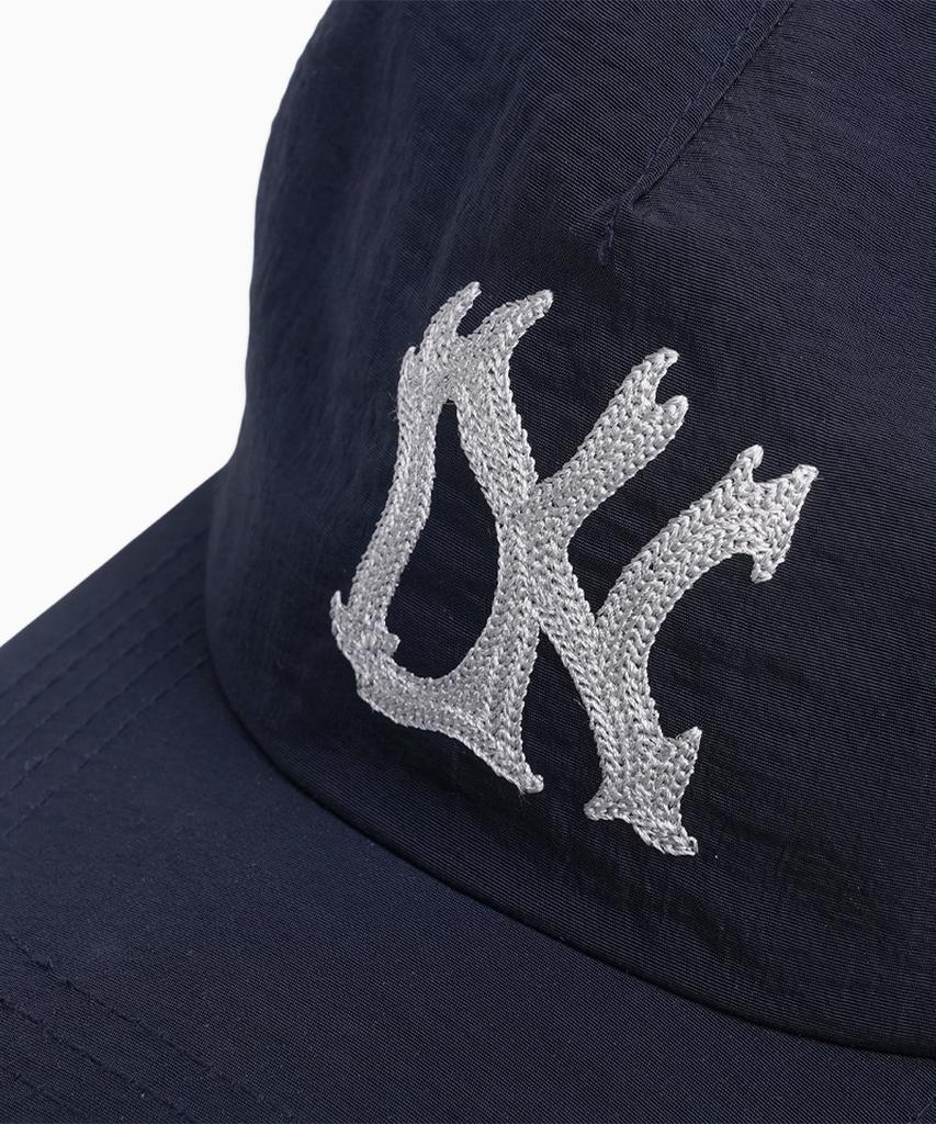 DOFFJASON D.F Burning Baseball Ball Cap Navy