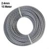 15 Meter Line Spool Mowing Line 1pc 2/2.4/2.7/3.0mm