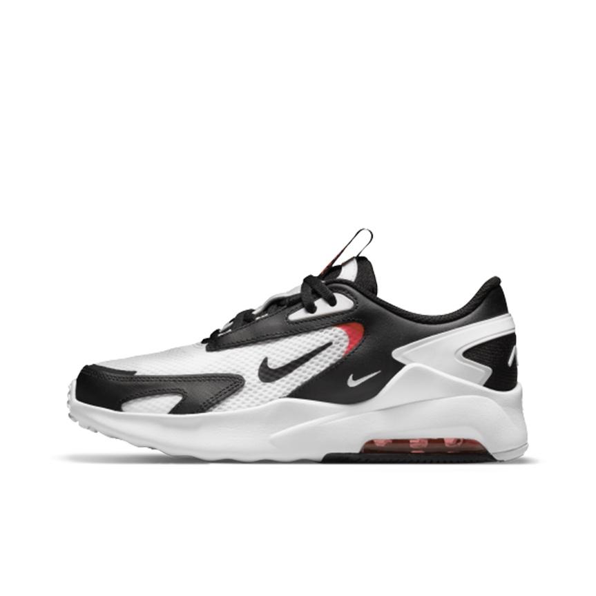 New Nike Air Max Bolt 'Black Bright Crimson' GS CW1626-100