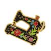 Easy to Wear Sewing Machine Pin Cartoon Inspired Brooch Strong Pin Back Decoration for Garments Bags Unique Gift