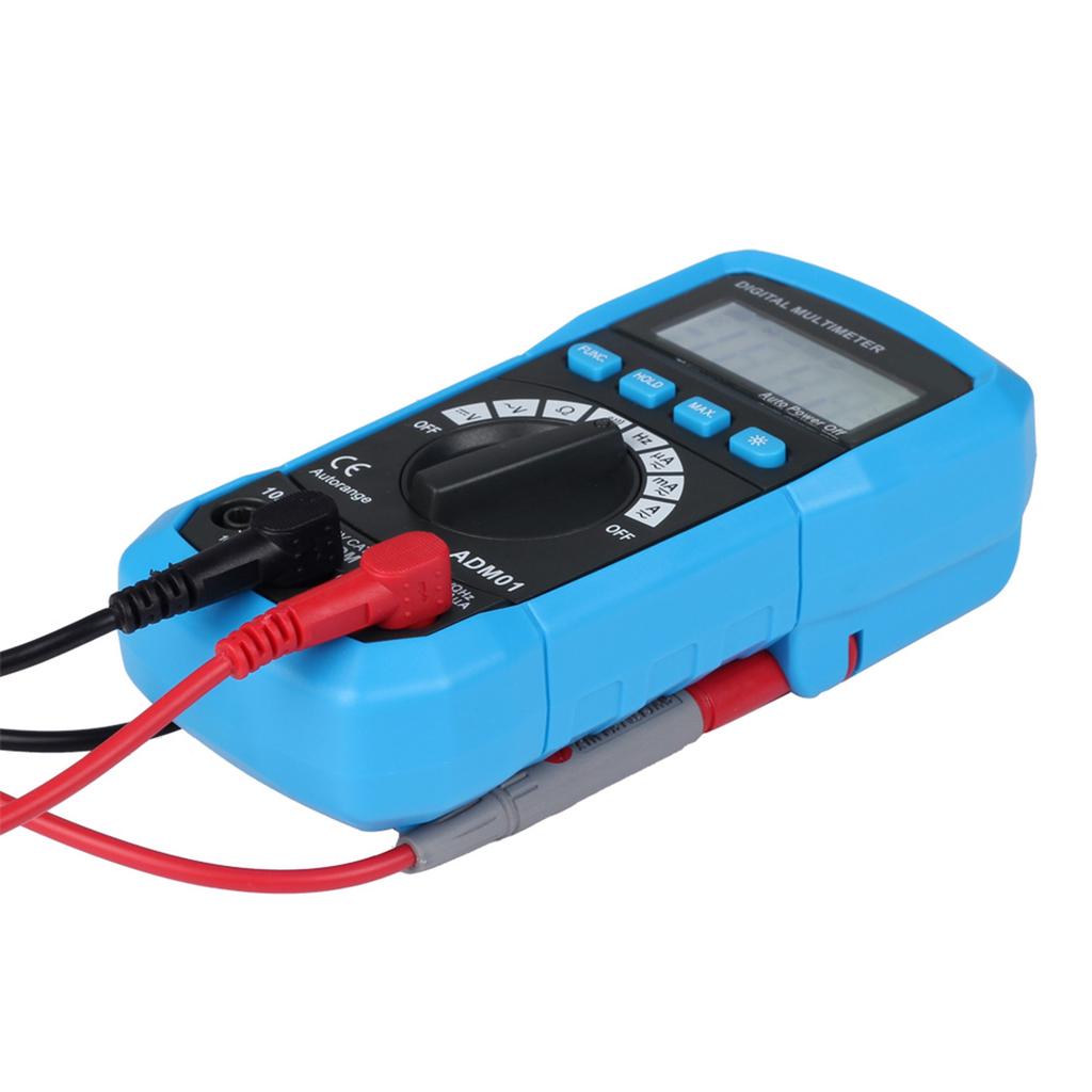 ADM01 DMM Multimetru Digital Portabil Afișaj LCD Domeniu Automat Măsurare Tensiune ACDC Temperatură