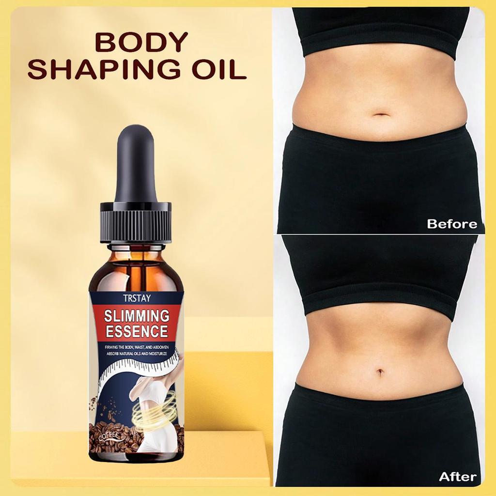 West&Month Body Sculpting Spray Shaping and Firming Belly and Thigh Slimming Oil Massage Heating Essence Spray