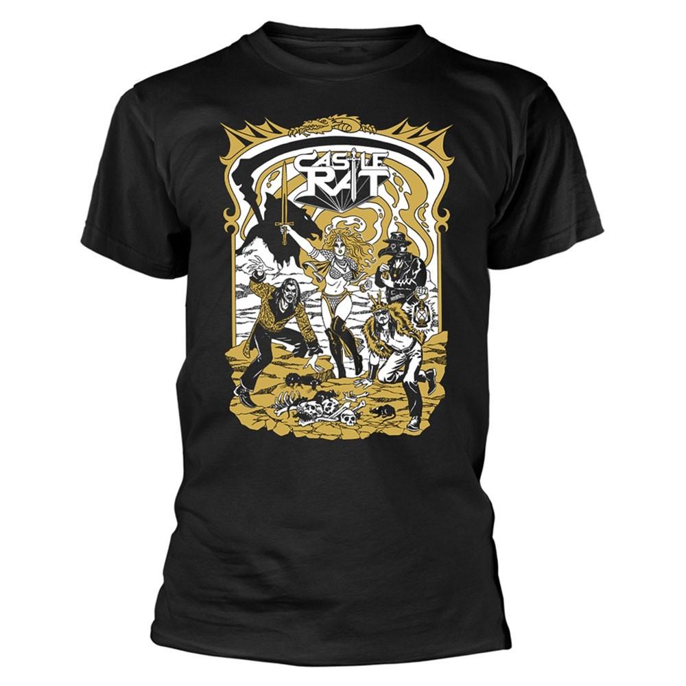 Castle Rat Dragon Portal T Unisex T-Shirt XXL