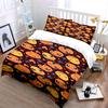 Orange Faces, Blue Stars. Bedding Sets Duvet Cover Sets Duvet Covers Pillowcases(1 * Duvet Cover 2 * Pillowcases, Without Duvet Insert)