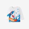 T-shirt Enfant Automne Manches Longues Dessin Animé Garçon T-shirt Mode Bébé Haut