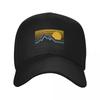 Mount Buller Victoria Australia Vintage Retro Hiking, Snowboarding Adventure Skiing Mountain Baseball Cap