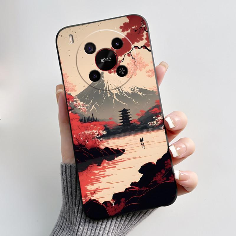 Case For ZTE Blade V70 Max / Nubia V70 Max Phone Case Black Soft Silicone Shockproof Cover Luxury Cute Love Rabbit Funny Casing
