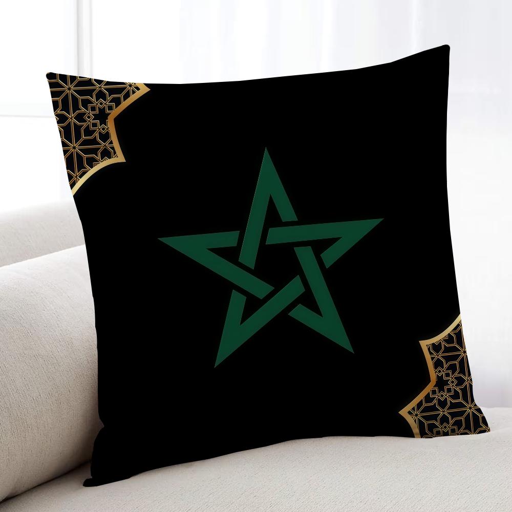 

Cool Morocco Flag cushion cover Home Bedding Sofa living Room pillowcase Simple Soft Skin Cushion Cover Party Gift 30x30 cm