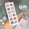Silicone Ice Cube Mold for Freezing Ice Cubes with a Lid