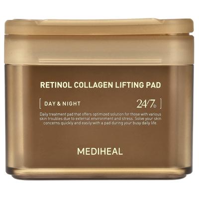 Retinol Kollagen Lifting Pad, Tag und Nacht, 100 Stück