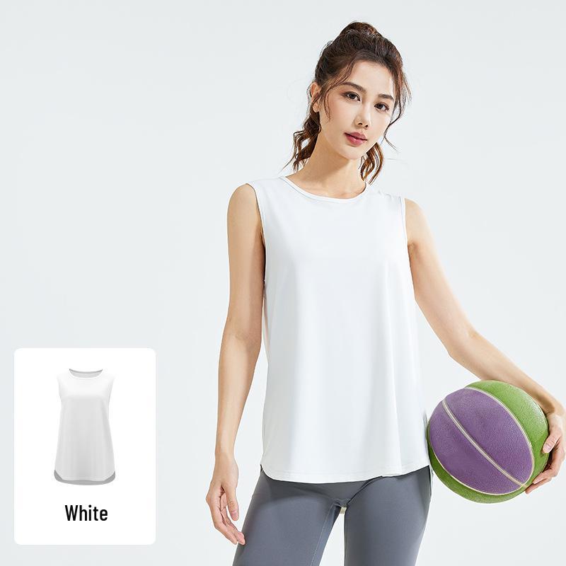 Juyi Hall Women's Quick-Dry Mesh Back Yoga Tank Top