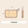 Compact Design Pill Storage Cases Seal Ring Vitamin Container New Pill Organizer Box  Daily Use