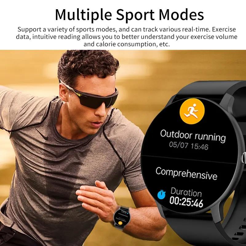 Men Smart band Watch Real-time Weather Forecast Activity Tracker Watches Heart Rate Monitor Sports Ladies Smart Watch Women