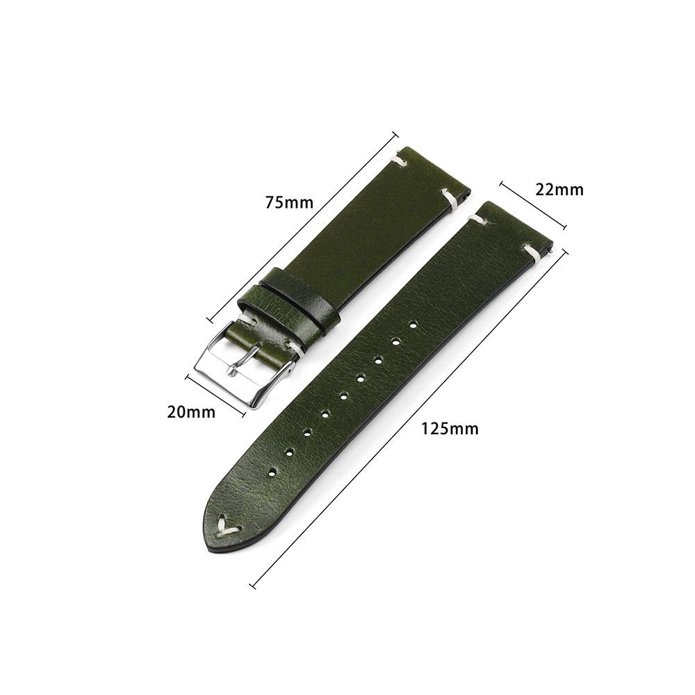 Watchbands Genuine Calfskin Quick Release Watch Band 18mm 20mm 22mm Smartwatch Strap Watches for Casio for Omega Accessories