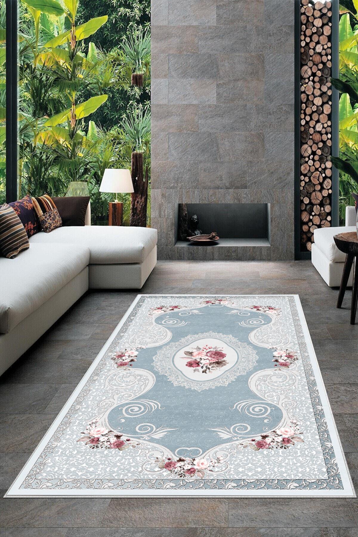 

Моющийся нескользящий напольный ковер и дорожка для гостиной с цифровой печатью