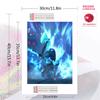 Astro Bot 100% Round Full Drill 5D DIY Diamond Painting Embroidery Cross Stitch Rhinestone Décor