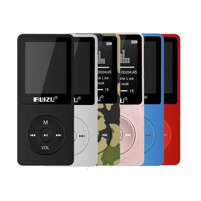Ultracienki odtwarzacz MP3 przenośny odtwarzacz muzyki audio z radiem FM odtwarzacz wideo odtwarzacz e-booków MP3