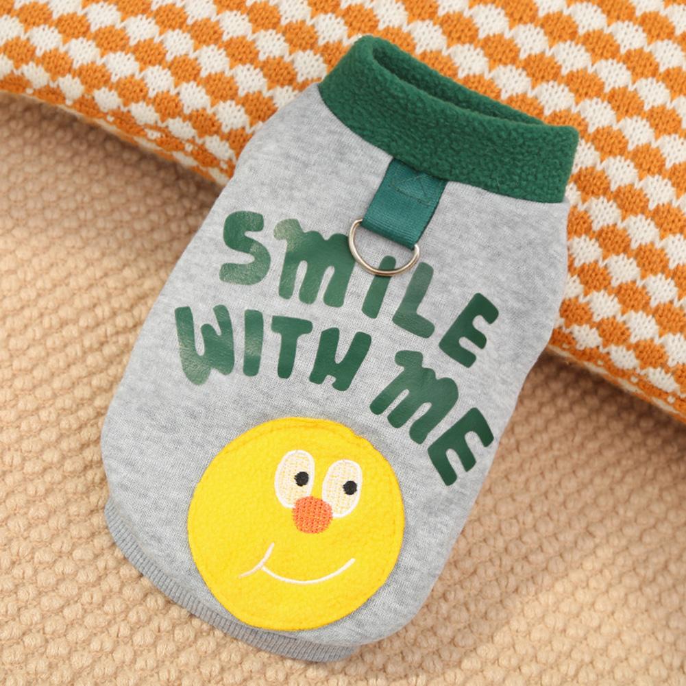 

XL-6XL Autumn Winter Pet Dog Fleece Hoodies Grey Yellow Warm Dog Cat Clothing Pet Supplies for 5.5-27.5kg Small Medium Dogs XL(5.5-7.5kg) сірий колір