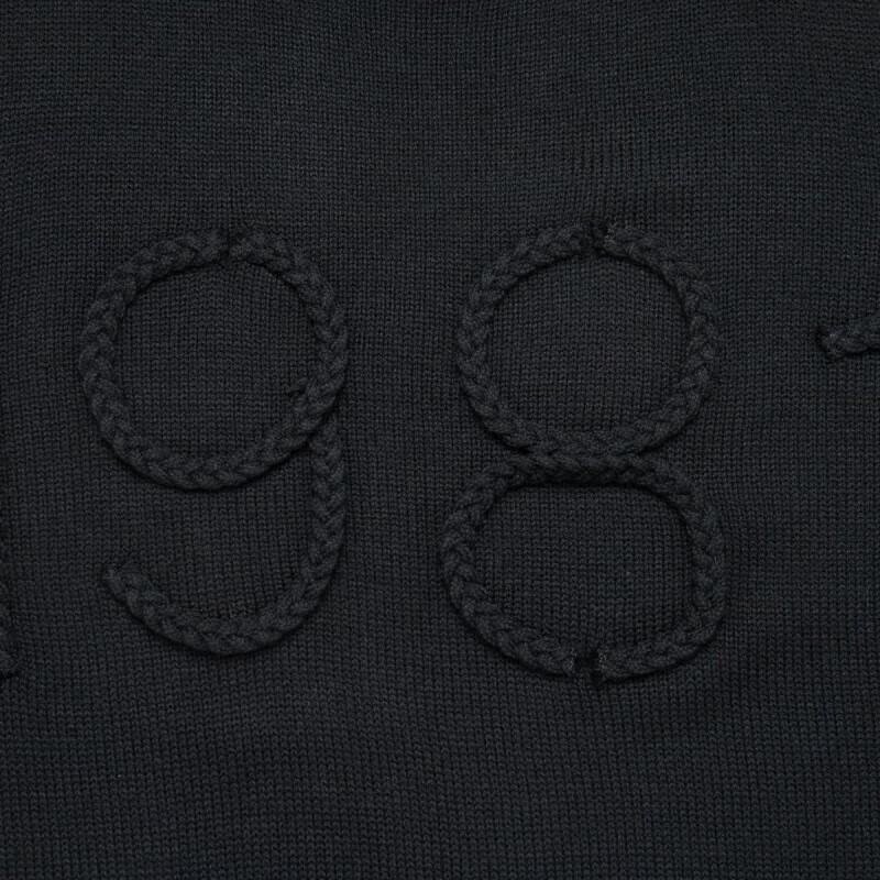 Emporio Armani Men's Crew Neck Eagle Logo Knit Sweater