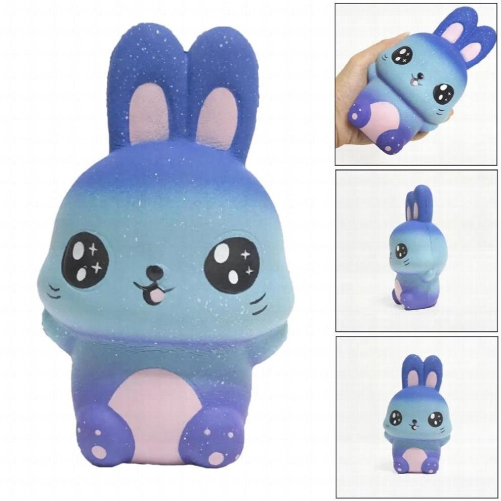 Starry Squash Anti Stress Toy Rabbit Scented Slow Rising Collection Squeeze Stress Reliever Toy Giant Squishy