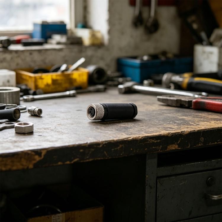 Secure M 8 Waterproof Plugs 3Pin / 4 Pin High Strength PA66 Housing For Stable Connection Protections Against Oils/Acids