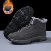 New Snow Boots Men Lace Up Mens Shoes Breathable Winter Boots For Men Casual Men Shoe Waterproof Ankle Boots Footwear Work Shoes