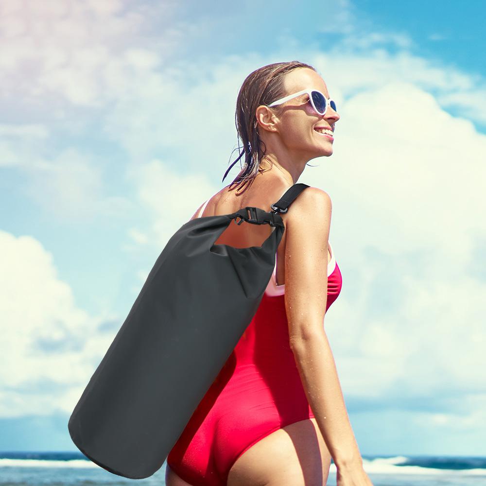 Shoulder Bag Motorcycle Bag Universal Waterproof Outdoor PVC Dry Sack Bag Diving, Swimming, Hiking Driving Travel Kits 10L 15L 20L 30L