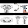 10cm Floor Drain Stainless Steel Floor Drain Deant Shower Water Filter Cover Quick-drainage Tool Bathroom Washbasin Accessories