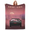 Knight Rider Blanket Cover Action Tv Series Wool Throw Blanket Bedroom Sofa Decoration Ultra-Soft Warm Bedspreads