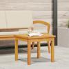 Table d'appoint vidaXL 45x45x38 cm en bois massif d'acacia 4106464