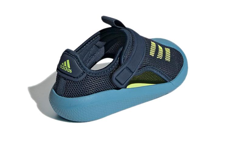 adidas Low Top Toddler Shoes Blue Yellow Infant And Toddler FY8933