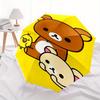 Rilakkuma,Bear Automatic Umbrella-Foldable, Durable 8-Bone Design, Compact and Stylish, Great for Camping, Halloween, Christmas, Mother's Da