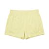 New MLB Mlb Base Logo Casual Shorts Women's Yellow 3FSPB0323-50YEL