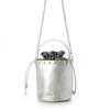 Handbag Chain Bucket Bag for Silver [Lava Gagery] [Instagrammer Chiyo's Women, (95)